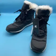 【未使用】ソレルSOREL スノーブーツWATERPROOFブーツ23.0cm黒