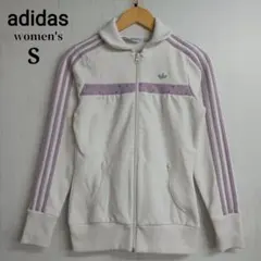 アディダスオリジナルス レディース トラックジャケット S ホワイト