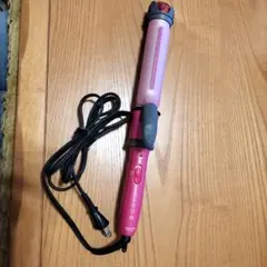 テスコム マイナスイオンスチームヘアーアイロン ピンク 32mm