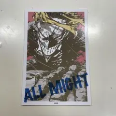 ヒロアカ　オールマイト　ポストカード