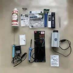 値下げ❗️水耕栽培スタートセット・エアポンプ水心SSPP-2S・TDSメーター他のサムネイル