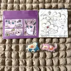 ポケモン ジッパーバック コメダ珈琲 カビゴン ヤドン ワッカネズミ