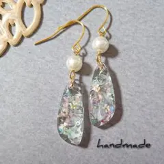 ≪340 ピンク≫レジンピアス 400円 - メルカリ