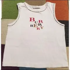 BURBERRY LONDON チェック柄タンクトップ 90cm - メルカリ