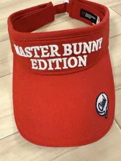♡超美品 MASTER BUNNY EDITION バイザー レッド♡