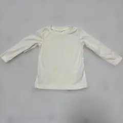 クリーム色 長袖Tシャツ サイズ90