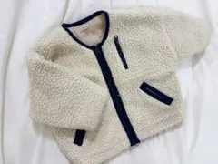 Petit main ボアジャケット ボアコート 90 プティマイン