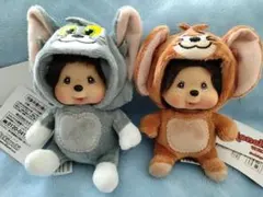 モンチッチ　キャラクターキーホルダー2個セット　トムとジェリーのサムネイル