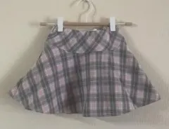 美品　メゾピアノ　スカート　120サイズ チェック