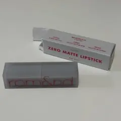 rom&nd ZERO MATTE LIPSTICK RED HEAT リップのサムネイル