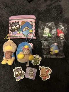 スシロー タキシードサム/ペックル/ケロッピー/バツ丸/ポチャッコ はぴだんぶい