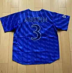 【美品】横浜DeNAベイスターズ　オースティン選手　ビジター　ユニフォーム　S