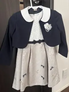 petit main ジャケット付きドレス 120