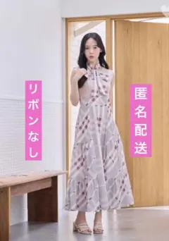 An MILLE ビッグチェックドッキングOP リボンなし