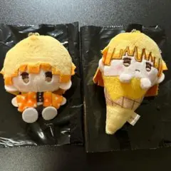 鬼滅の刃 善逸　プラッシュマスコット アイスたぴぬい ぬいぐるみ　TAPIOCA