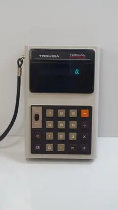 A3918 TOSHIBA ビンテージ電卓 BC-809