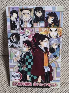 鬼滅の刃 22巻同梱版 缶バッジ