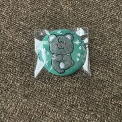 にじさんじ IMPACT 月組 刺繍缶バッジ さんくま 魁星