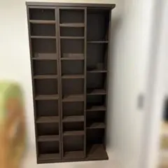 ニトリ　Wスライド本棚