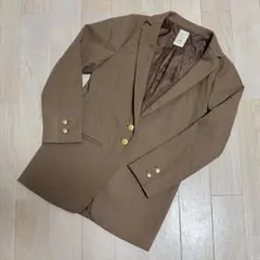 CLAOPANIC ブラウン 茶色 ジャケット ブレザー
