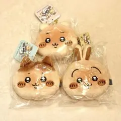 【新品】ちいかわ ベーカリー パンみたいなおかお ポーチ 全3種セット
