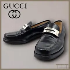 GUCCI グッチ メンズ ローファー G金具 スクエアトゥ Uチップ - メルカリ