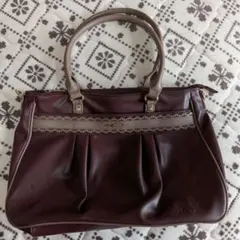 axes femme アクシーズファム 薔薇エンボスタックAトートワインのサムネイル