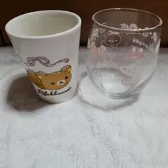 リラックマ　グラス　陶磁器タンブラー　2個セット