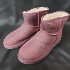 美品　UGG　ショートブーツ　28センチ　クラシックミニ デコ ムートンブーツ
