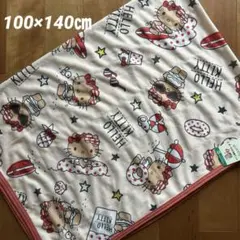 新品　ハローキティ　冷感ブランケット　ポーチなし　日焼けキティ　ハーフサイズのサムネイル