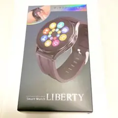 タッチスクリーンスマートウォッチ LIBERTY ブラック