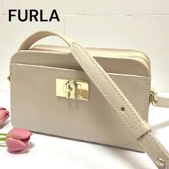 【未使用】フルラ 1927 ミニ クロスボディ ショルダーバッグ アーチロゴ