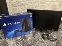 PlayStation 4 Pro 1TB CUH-7000B とモニターセット