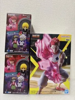 HUNTER×HUNTER フィギュア　ヒソカ　ゴン　3点セット