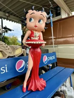 ベティ・ブープ‼️約80㎝‼️迫力満点‼️ドレスブープ‼️鮮やかな赤‼️入手困難‼️sexy