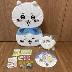 ちいかわ　ダイカットスツール　まんまるポーチ