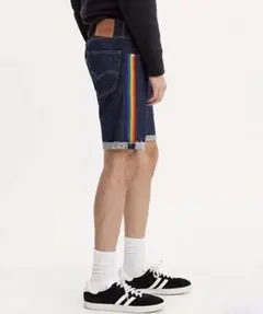 【Levi's／リーバイス】501 Cut Off ShortsレインボーW32
