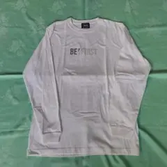 BE FIRST ホワイト 長袖Tシャツ Lサイズ
