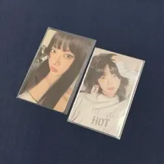 Lesserafim hot weverse global ショーケース トレカ