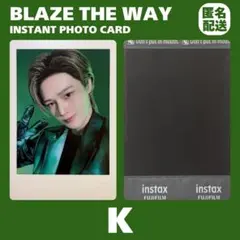 &TEAM BLAZE THE WAY インスタントフォト チェキ K ケイ - メルカリ