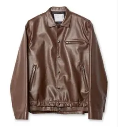 sacai 26ss レザーブルゾン Leather Blouson　サイズ1のサムネイル