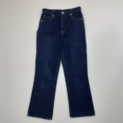 定番アイテム 　インディゴブルー　デニム ジーンズ ハイウエスト　Sサイズ