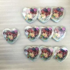 あんさんぶるスターズ ハート缶バッジ 朱桜司