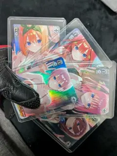 五等分の花嫁　トレーディングカード風 5枚セット