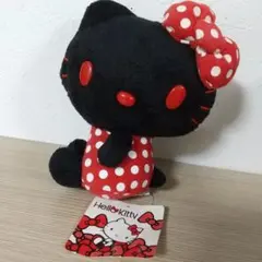 新品　水玉　ドット　ハローキティ　ぬいぐるみ