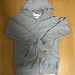 【90s】 【古着】 Carhartt ジップパーカー グレー Lサイズ