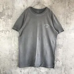 Y3854古着　Tシャツ バックプリント　グレー　90s Y2K
