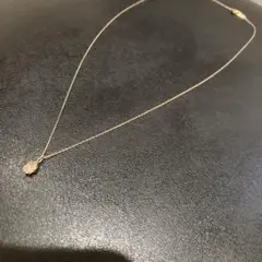 ピンクゴールド シンプル ネックレス　4℃のサムネイル
