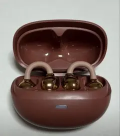 3coins スリーコインズ イヤーカフ ワイヤレスイヤホン レッド　赤のサムネイル