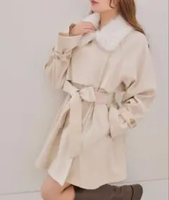 crayme, planet shaggy coat シャギーコート - メルカリ